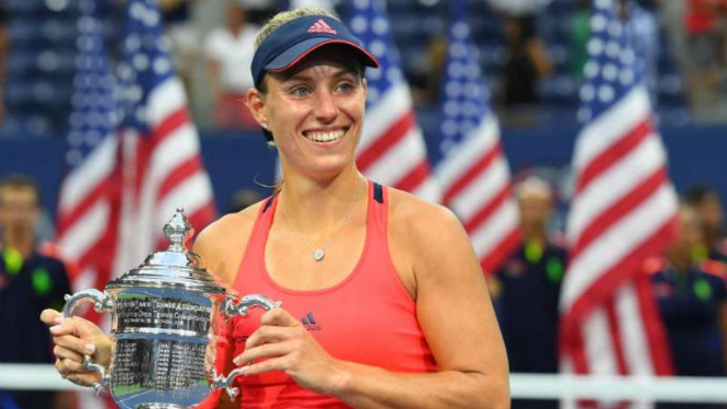 Petenis Jerman, Angelique Kerber, juara US Open 2016