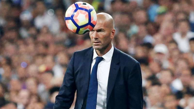 Pelatih Real Madrid, Zinedine Zidane, 