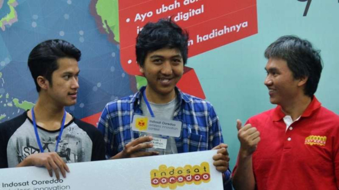Aplikasi Pegihaji Sabet Juara Hackathon Indosat