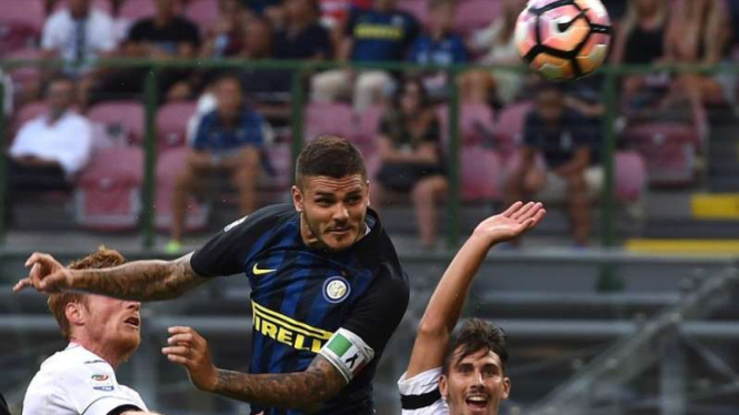 Penyerang Inter Milan, Mauro Icardi.