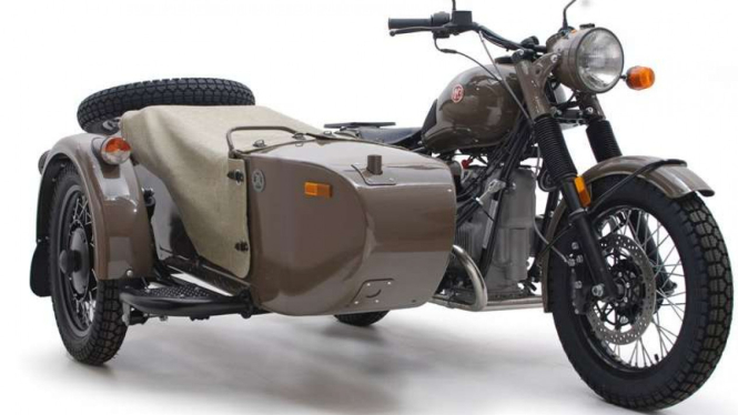 Ural M70 yang juga dipasarkan di Indonesia.