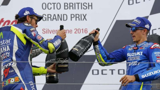 Valentino Rossi dan Maverick Vinales