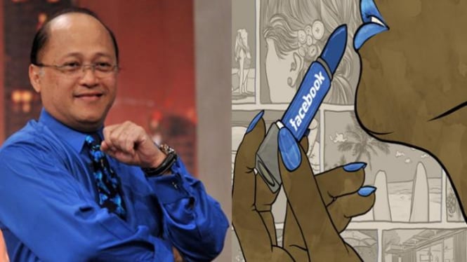 Mario Teguh dan ilustrasi pencitraan.