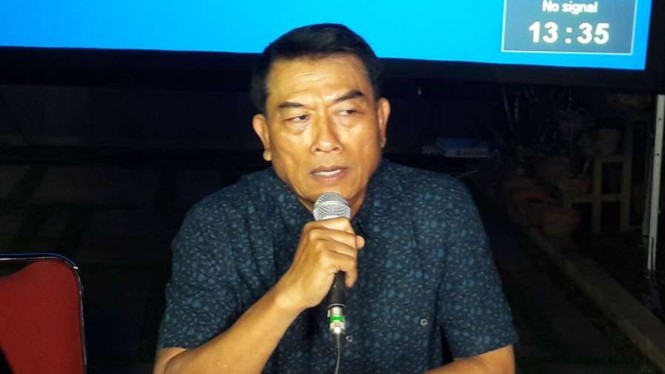Mantan Panglima TNI, Jenderal (purnawirawan) Moeldoko.