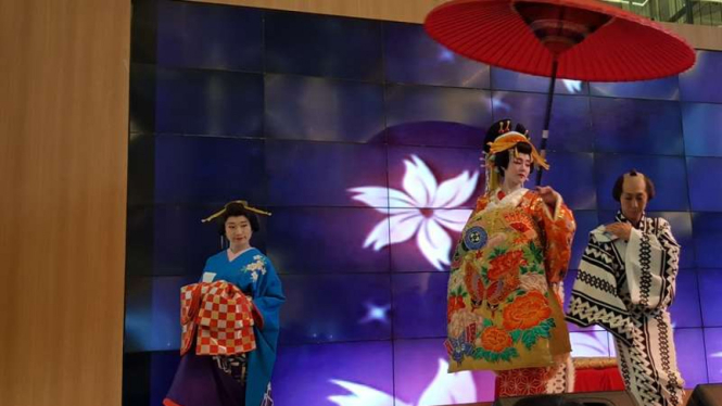 Oiran Show di Cool Japan Travel Fair 