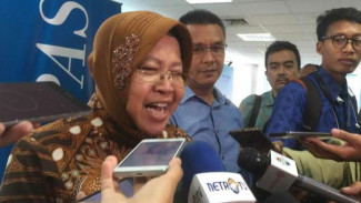 Tiba di Jakarta, Risma Ingin 'Sowan' Megawati?