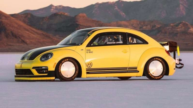 VW Beetle bertenaga buas sukses catat rekor baru.