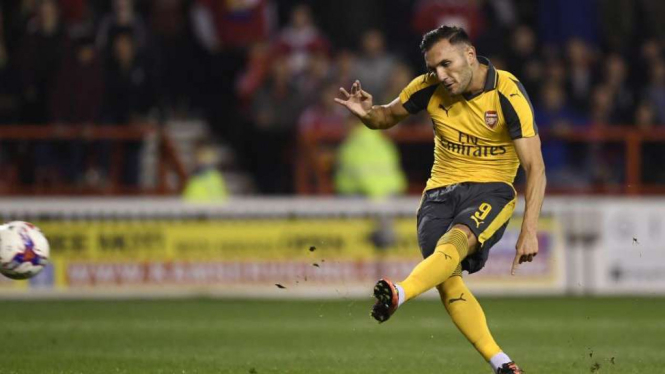 Penyerang Arsenal, Lucas Perez