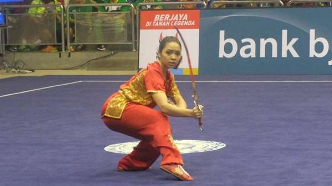 Atlet Wushu Sumatera Utara, Juwita Niza Wasni, di PON 2016