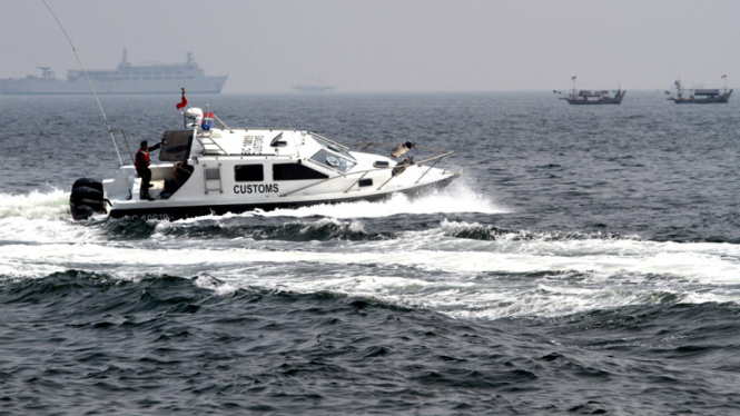 Kapal Patroli Laut/foto ilustrasi.