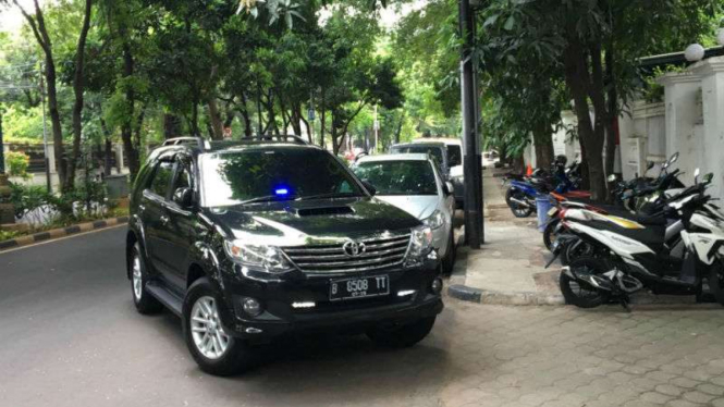 Djarot Syaiful Hidayat ke rumah Megawati jelang daftar ke KPU Provinsi DKI