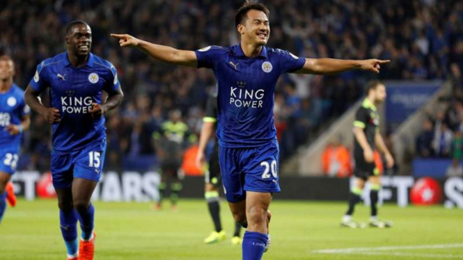 Striker Leicester City, Shinji Okazaki