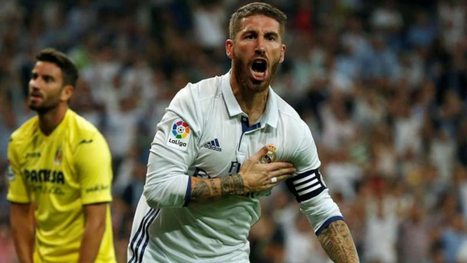 Bek Real Madrid, Sergio Ramos.