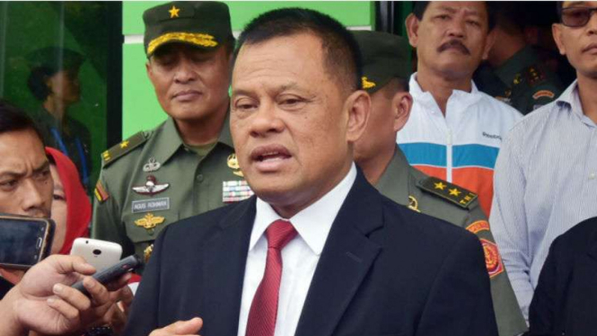 Panglima TNI Jenderal Gatot Nurmantyo.