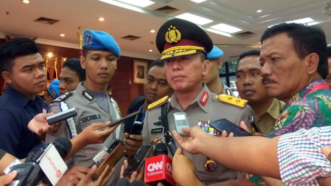Kepala Kepolisian Daerah Metropolitan Jakarta Raya, Inspektur Jenderal Polisi Mochamad Iriawan.