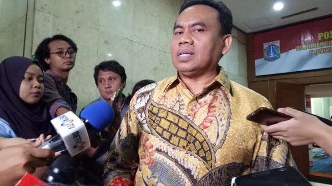 Sekretaris Daerah Pemerintah Provinsi DKI Jakarta, Saefullah.