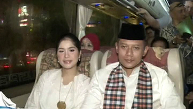 Agus Yudhoyono dan Annisa Pohan