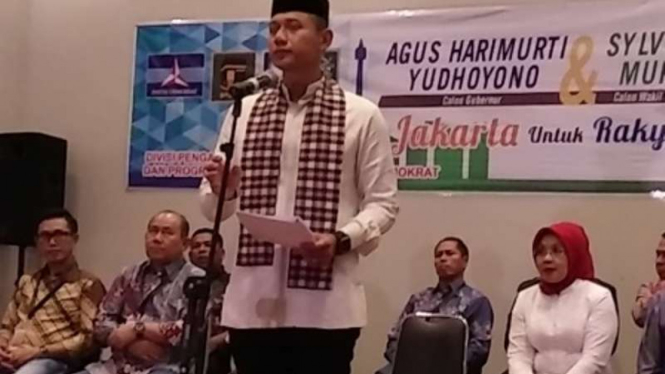 Bakal calon gubernur DKI Jakarta, Agus Harimurti Yudhoyono.