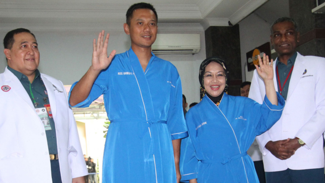 Pasangan Cagub-Cawagub Pilkada DKI Jakarta Jalani Tes Kesehatan