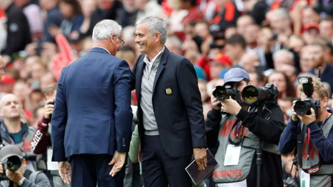 Jose Mourinho dan Claudio Ranieri