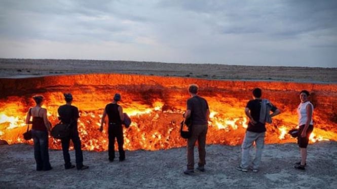 Gerbang Neraka, Turkmenistan.