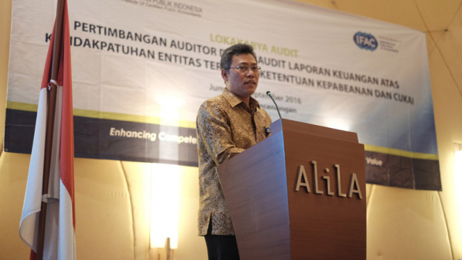 Direktur Audit Kepabeanan dan Cukai Muhammad Sigit