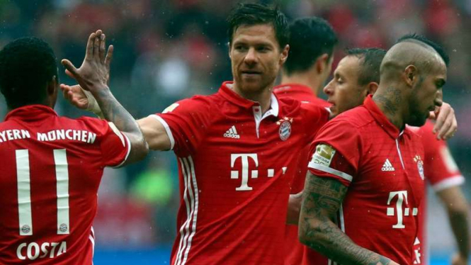 Gelandang Bayern Munich, Xabi Alonso