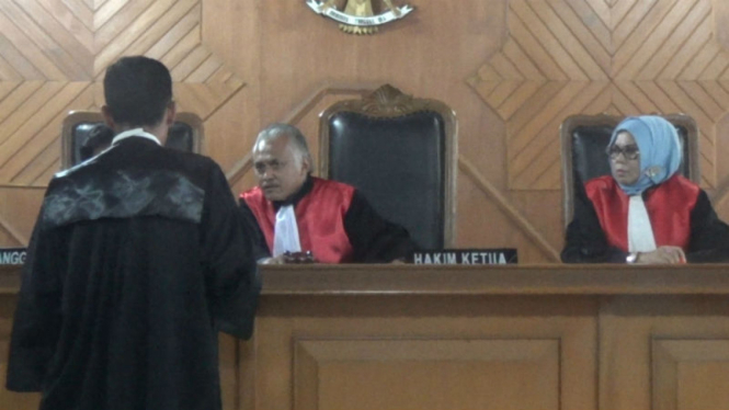 Sidang kasus peredaran gula tanpa SNI  di Pengadilan Negeri Padang