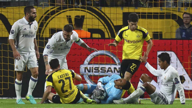 Dortmund Imbangi Madrid 2-2