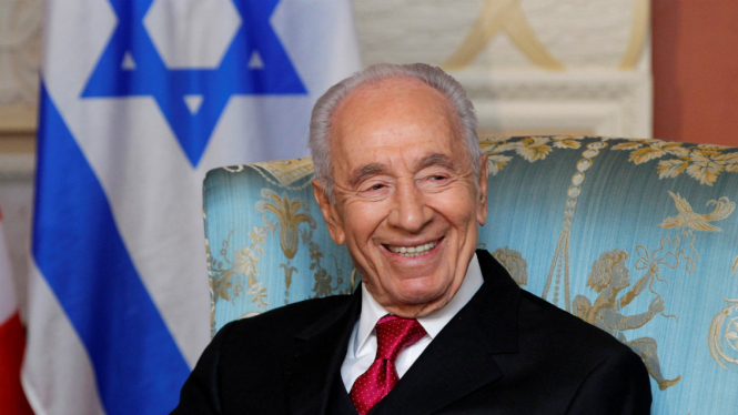 Mantan Presiden Israel Shimon Peres.