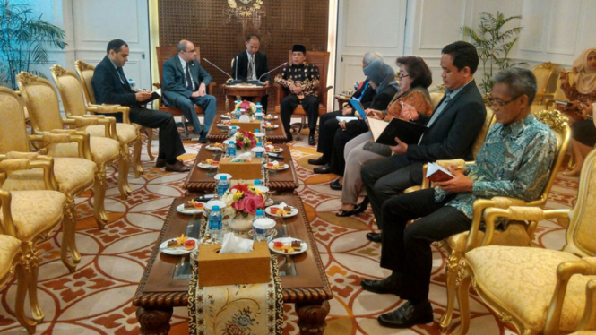 Ketua DPR RI Ade Komarudin menerima kunjungan Dubes Republik Georgia