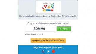 MatahariMall.com Disuntik Dana Rp425 Miliar
