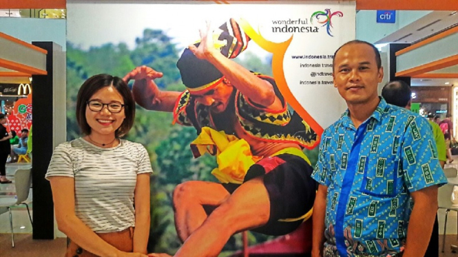 Mr Hong dan Ms Noni, dari Vietnam Reps, lembaga pegiat pariwisata Vietnam 