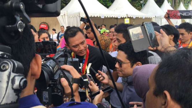 Bakal calon gubernur dki Jakarta Agus Harimurti Yudhoyono.