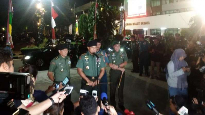 Panglima TNI Jenderal Gatot Nurmantyo di TIM, Cikini, Jakarta.
