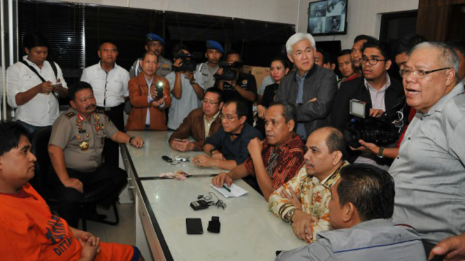 Tim Kunjungan Spesifik (Kunspek) Komisi III DPR RI di Mapolda Jatim