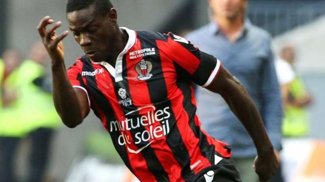 Mario Balotelli, penyerang OGC Nice