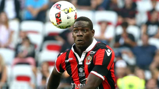 Penyerang OGC Nice, Mario Balotelli