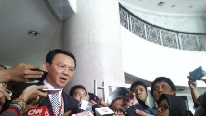 Gubernur DKI Jakarta Basuki T Purnama.