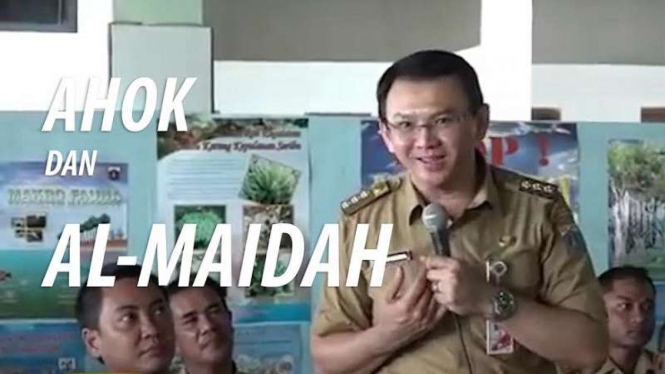 Gubernur DKI Jakarta, Basuki Tjahaja Purnama alias Ahok.