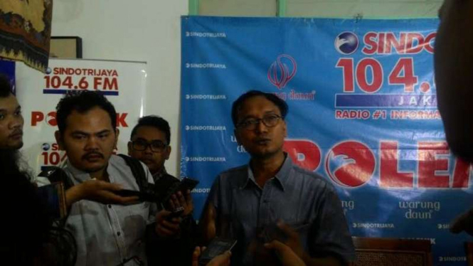 Politikus Partai Solidaritas Indonesia atau PSI, Guntur Romli.