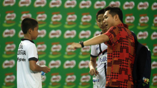 Salah satu suasana di pertandingan final SIRNAS-MILO Banjarmasin.