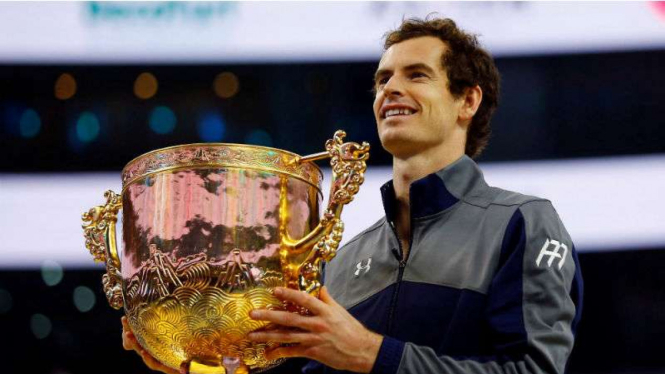 Petenis Britania Raya, Andy Murray, juara China Open 2016.