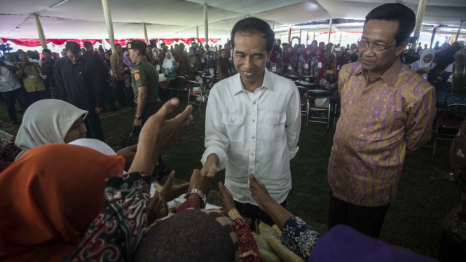 Presiden Jokowi Tinjau Pemanfaatan Dana Desa