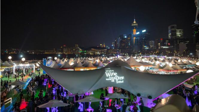 Wine and Dine Festival di Hong Kong