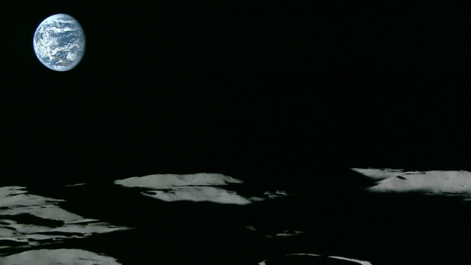 Gambar permukaan Bulan