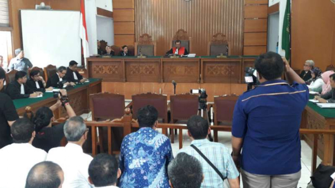 Sidang putusan pra peradilan Gubernur Sulawesi Tenggara Nur Alam