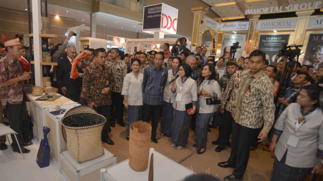 Presiden Joko Widodo Buka Trade Expo 2016