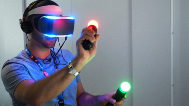 Game VR (Virtual Reality ).