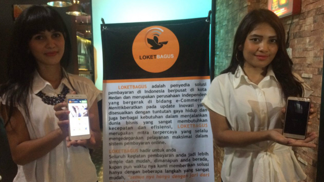 Sales Promotion Girl perkenalkan LoketBagus